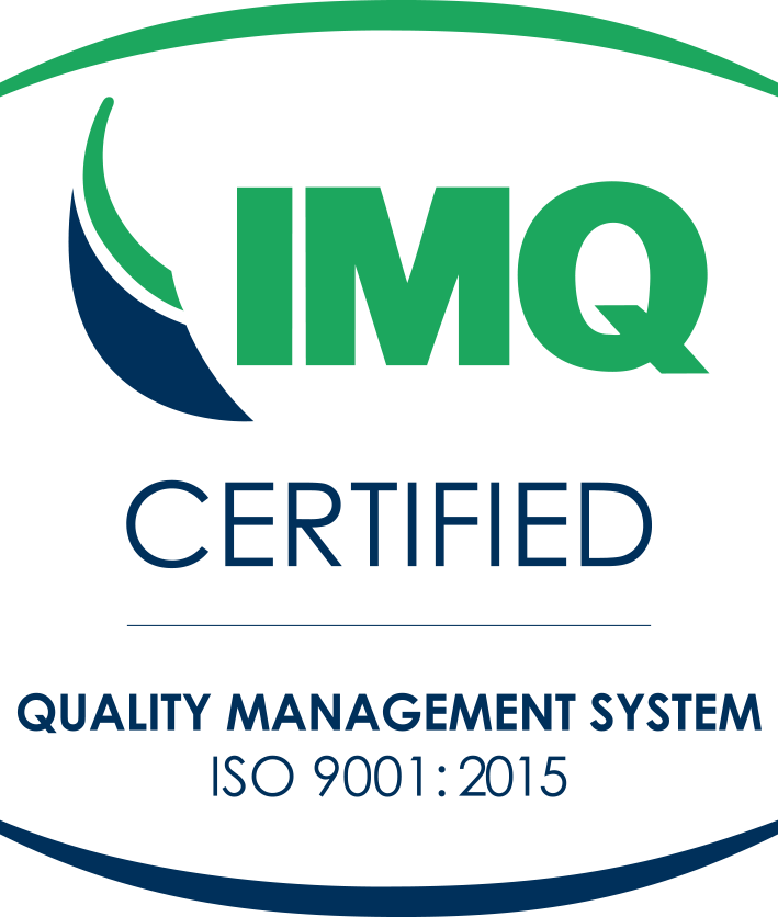 IMQ Certified — ISO 9001:2015