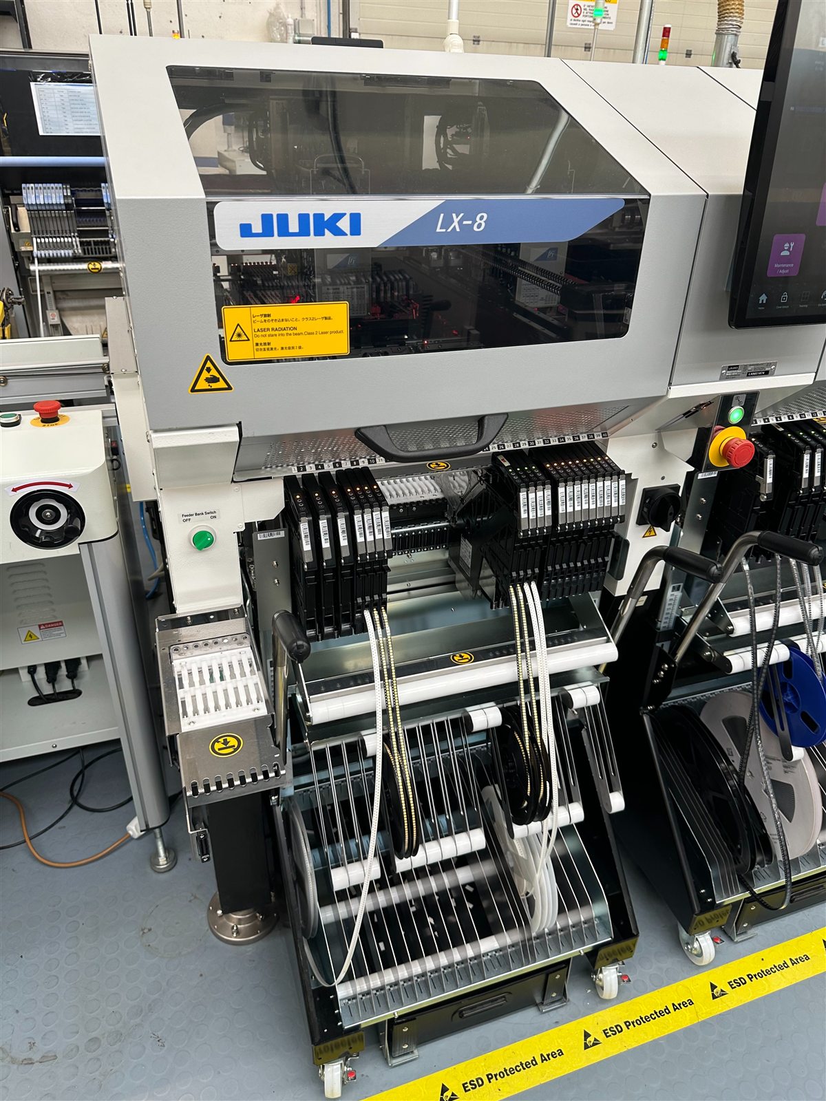 Linea pick & place JUKI LX-8